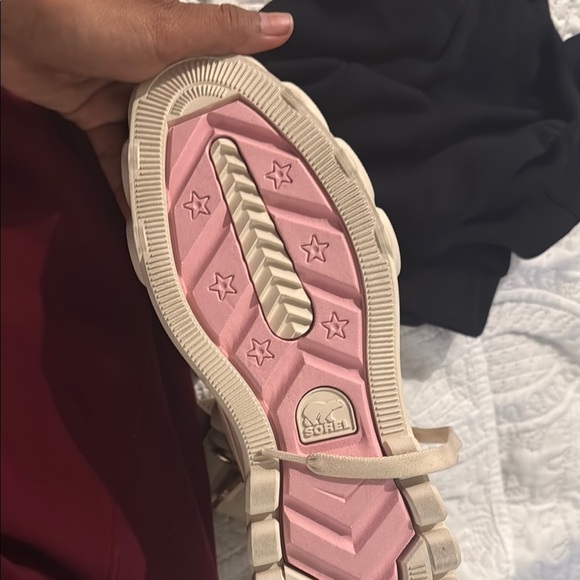 NWOB SOREL Caribou X waterproof bleached/ceramic chalk High-Top Boots size 9M - Picture 12 of 12